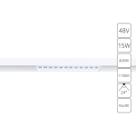 Магнитный трековый светильник Arte Lamp LINEA A4634PL-1WH