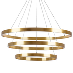 748223 Люстра SATURNO LED 132W 11000LM 70G ЗОЛОТО 3000-6000K