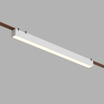 DK5576-WH Cветильник для трека-ремня Belty, серия Linear, со светодиодом, L642*W40*H45мм, 48V DC, 24W, RA90, 120°, 4000K, IP20, белый, алюминий