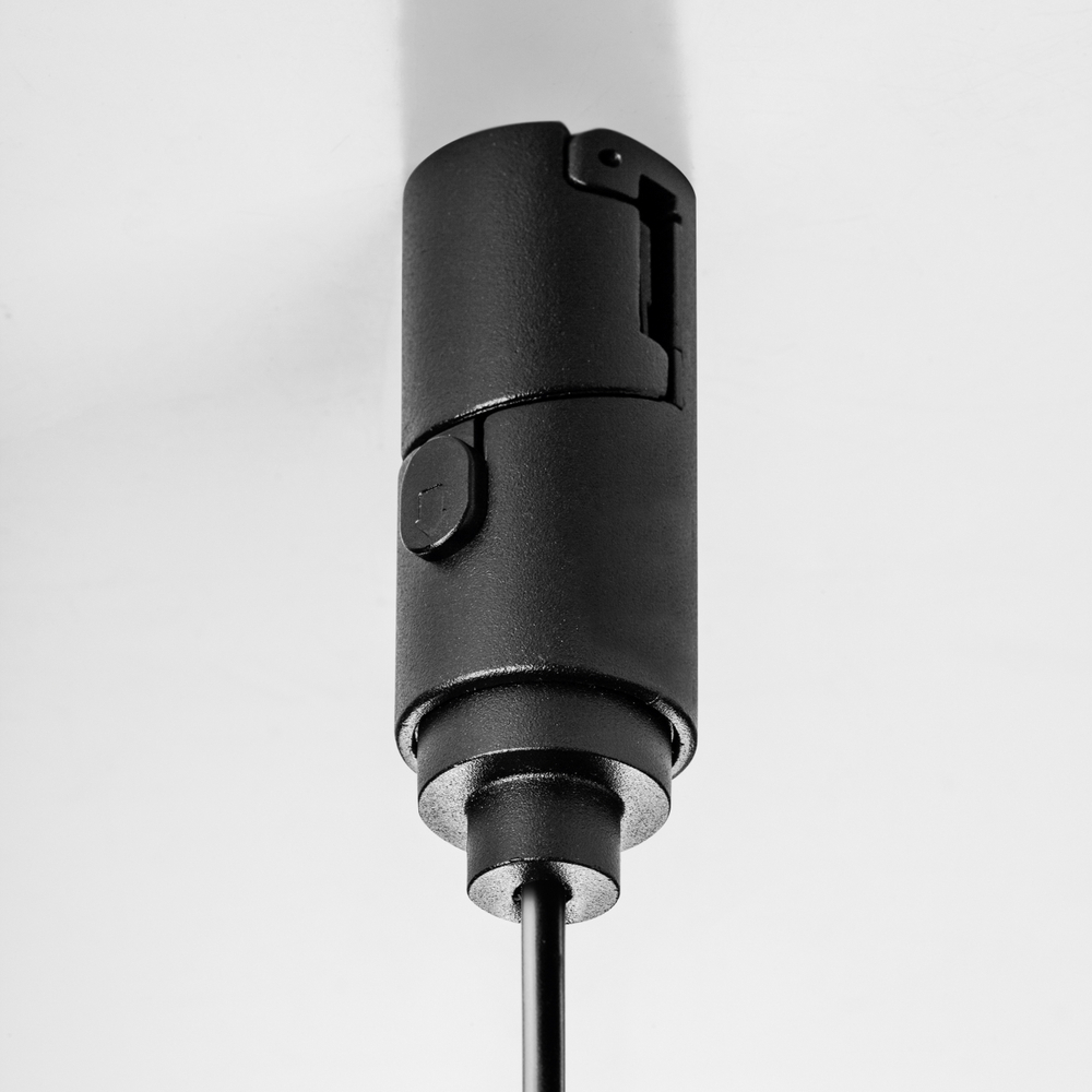 237237 Светильник 48V подвесной д/1-фазн трека DUE LED 10W 500LM 36G ЧЕРНЫЙ 3000K IP20