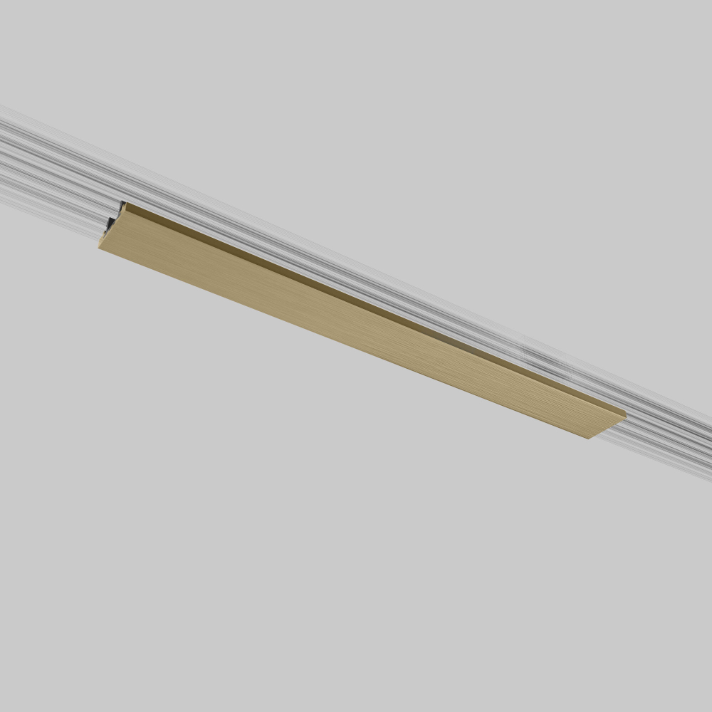 Brass Line  Декоративная накладка для шинопровода 20см латунь 85232/00