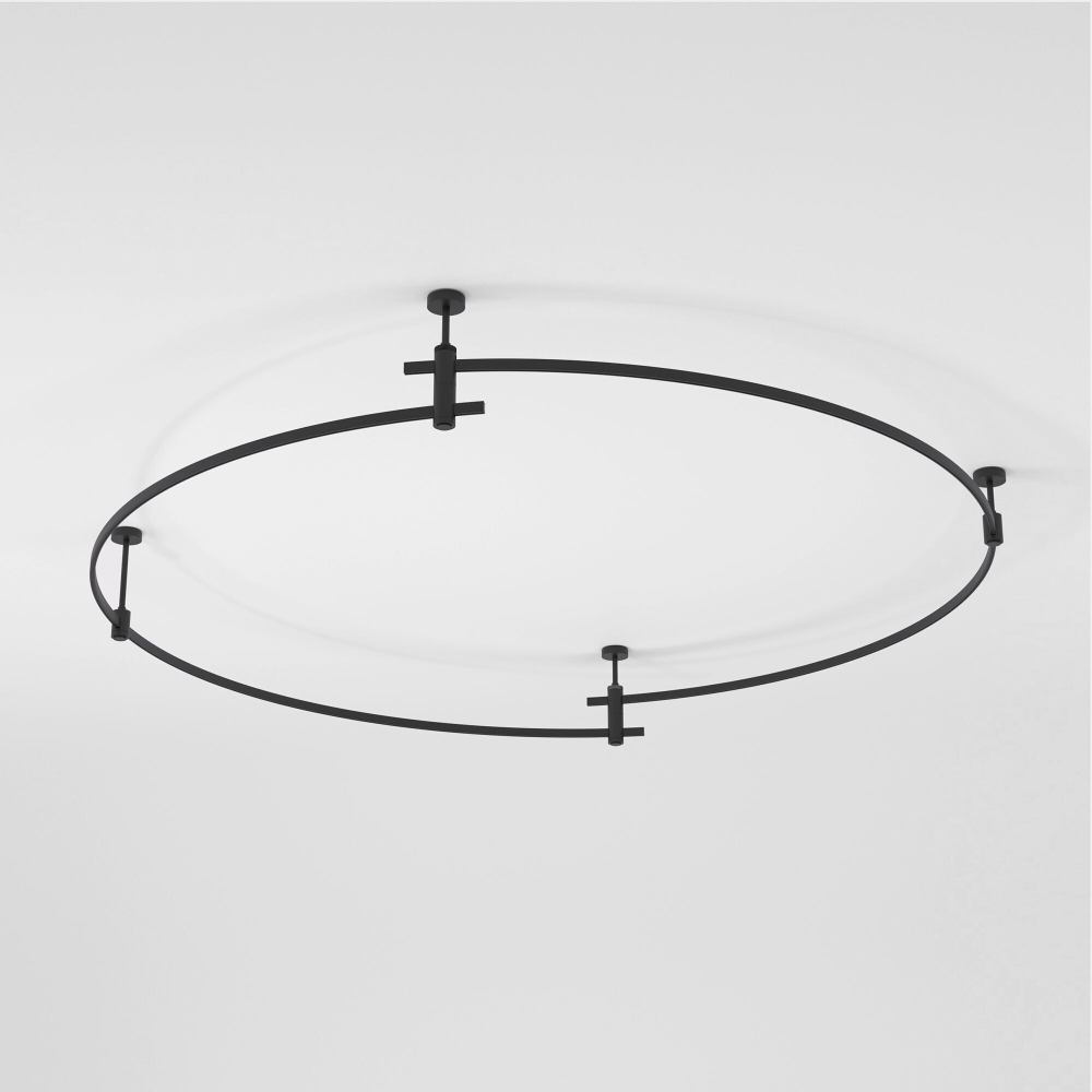 Esthetic Magnetic Шинопровод Round черный Ø1500 85217/00