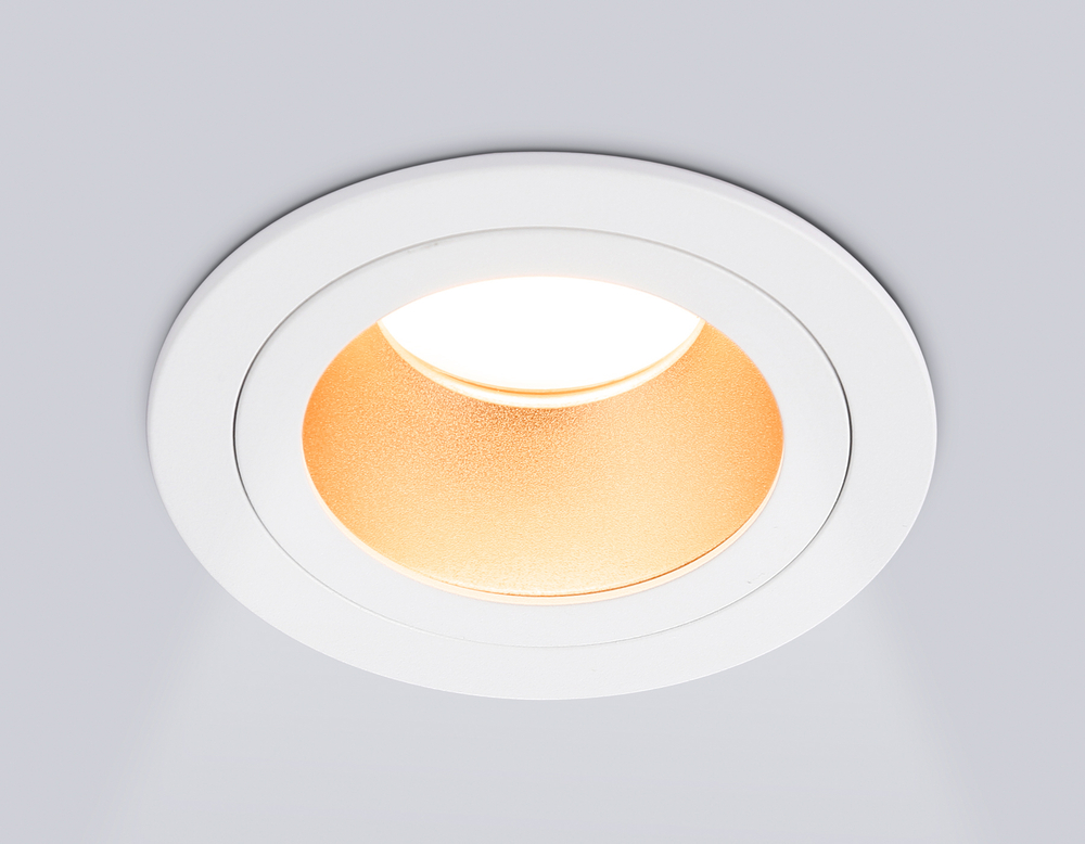 TN102823 WH/GD белый/золото GU5.3 D92*50