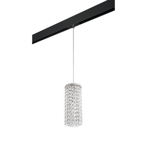 Купить PRO795324 Светильник д/1-фазн трека CRISTALLO 1х40W G9 ХРОМ/ЧЕРНЫЙ (795324+595007)