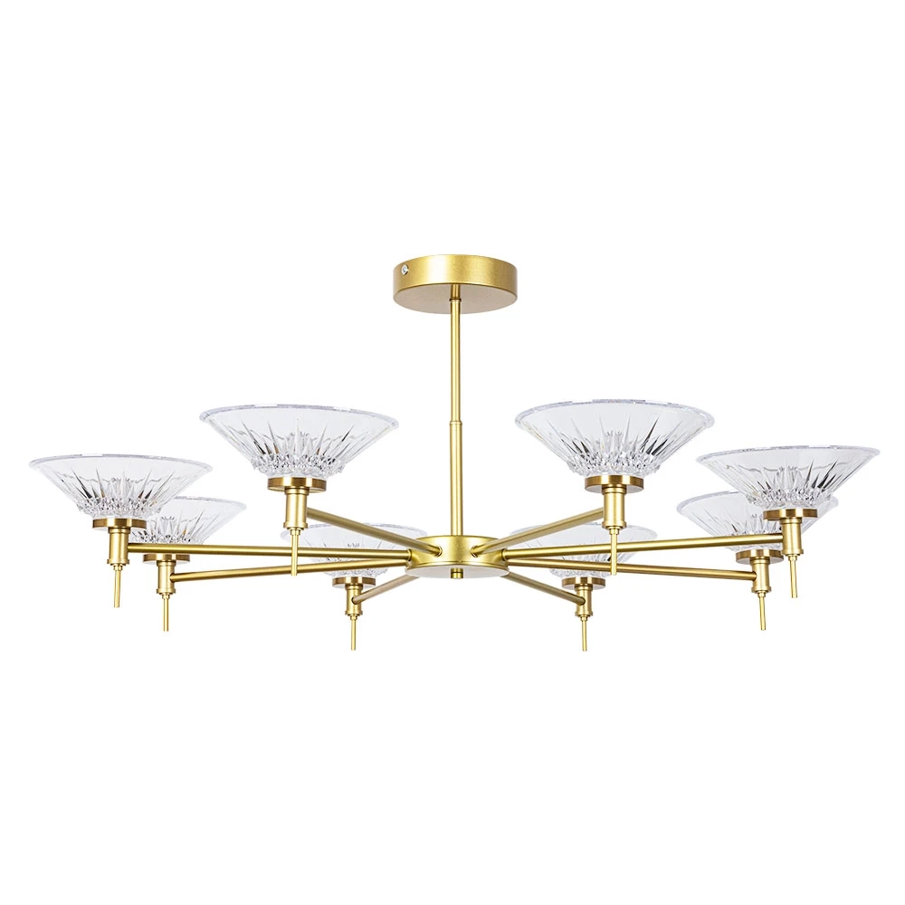 Люстра на штанге Arte Lamp ALESSIA A2076PL-8GO