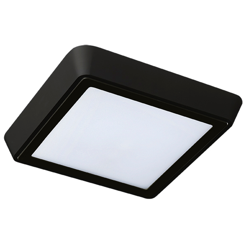 216874 Светильник URBANO SQ LED 20W 1480LM 115G ЧЕРНЫЙ 4000K IP65