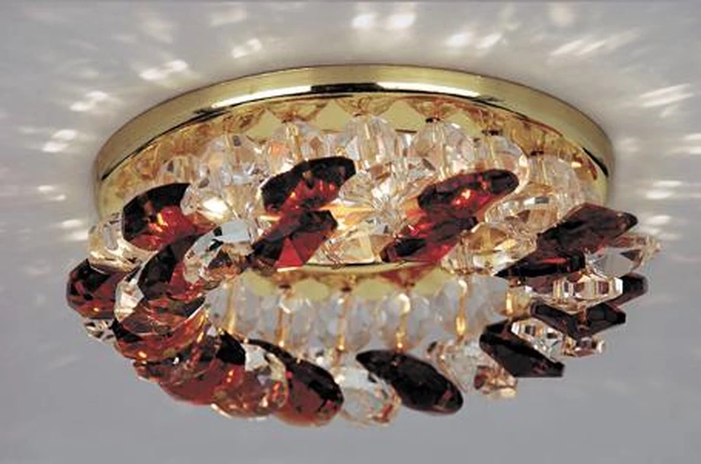 Точечный встраиваемый светильник Arte Lamp BRILLIANTS A7083PL-1GO