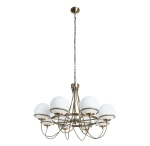 Подвесная люстра Arte Lamp BERGAMO A2990LM-8AB
