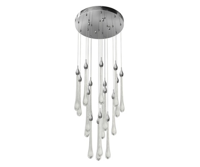 07860-18A,02 Люстра каскадная Асмер хром Led 54W