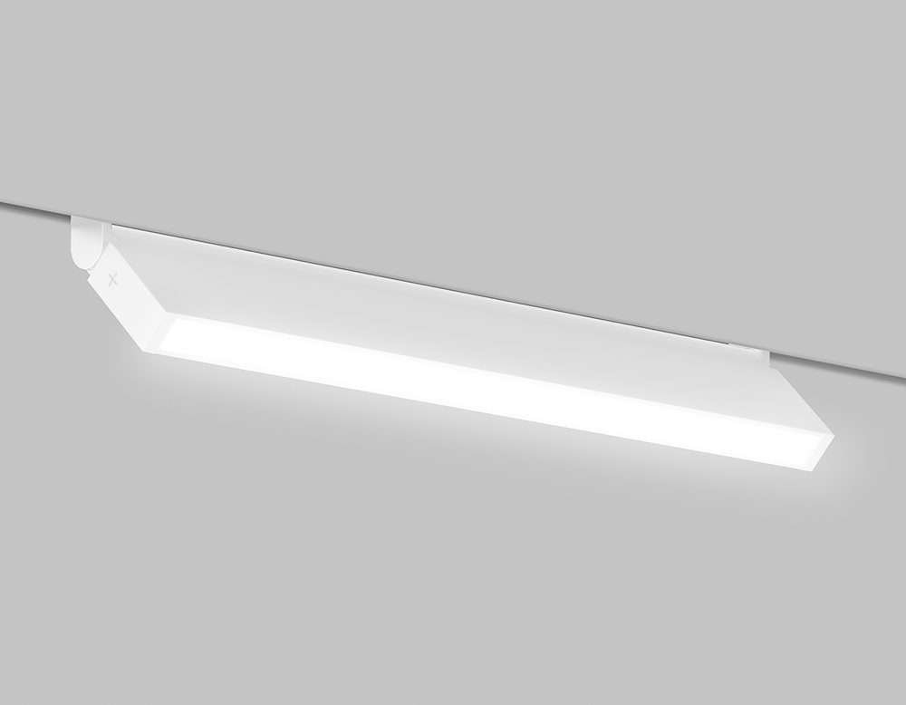 GL2349 WH белый IP20 9W 3CCT 3000-6000K 48V 120° 200*10*73