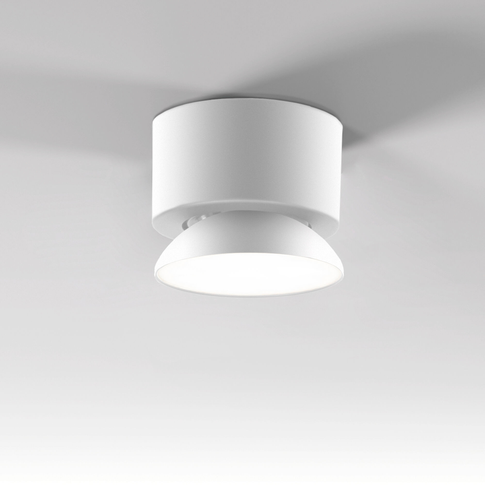 Светильник накладной поворотный светодиодный Smooth 10W 4000K белый 25053/LED