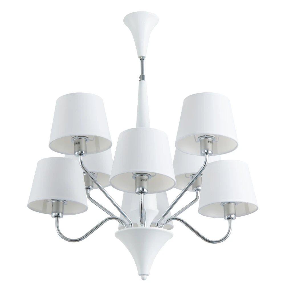 Люстра на штанге Arte Lamp GRACIA A1528LM-8WH