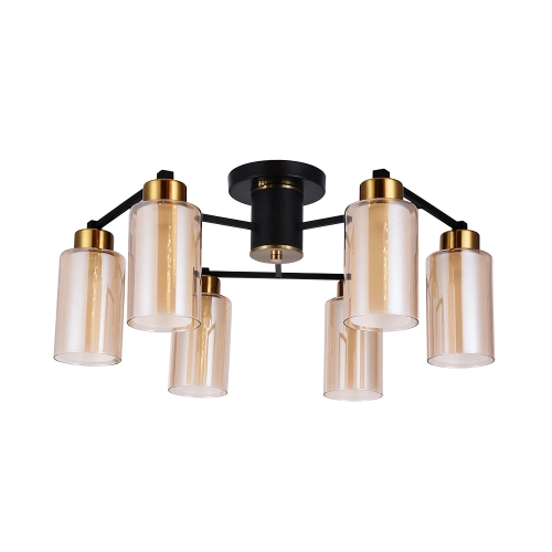 Купить Потолочная люстра Arte Lamp LEO A7027PL-6BK