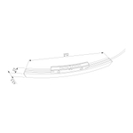Slim Magnetic Блок питания 100W для радиусного шинопровода черный Ø 800mm 95055/00 95055/00