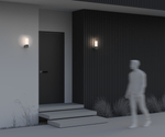 Уличный настенный светильник Outdoor O418WL-01GR