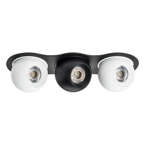 Купить i637647464 Светильник INTERO LED 9W*3 850LM*3 24G ЧЕРНЫЙ/БЕЛЫЙ 4000K (217637+217064+217074+217064)