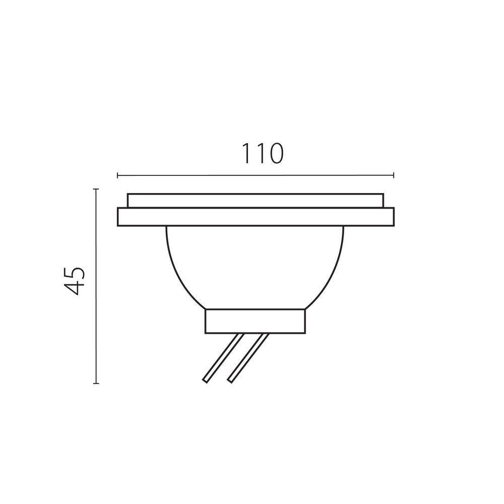932102 Лампа энергосберегающая LED 220V AR111 12W=100W 1056LM 24G COB 3000K 20000H