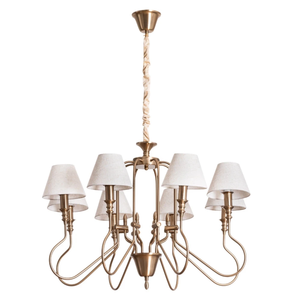 Подвесная люстра Arte Lamp AGIO A6086LM-8PB