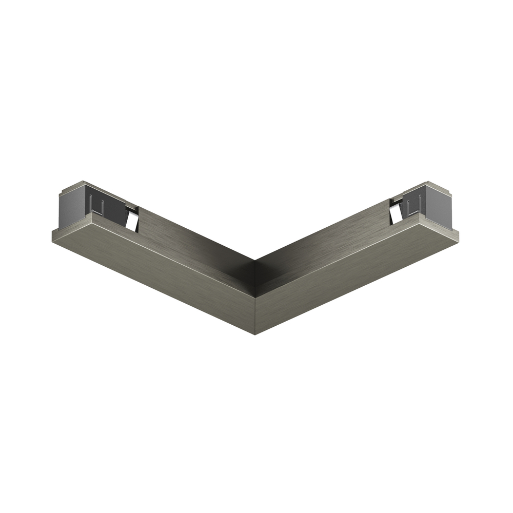 TR5723-DN Электрический коннектор для трека SHINE BASE 90° потолок-потолок, темный никель, алюминий