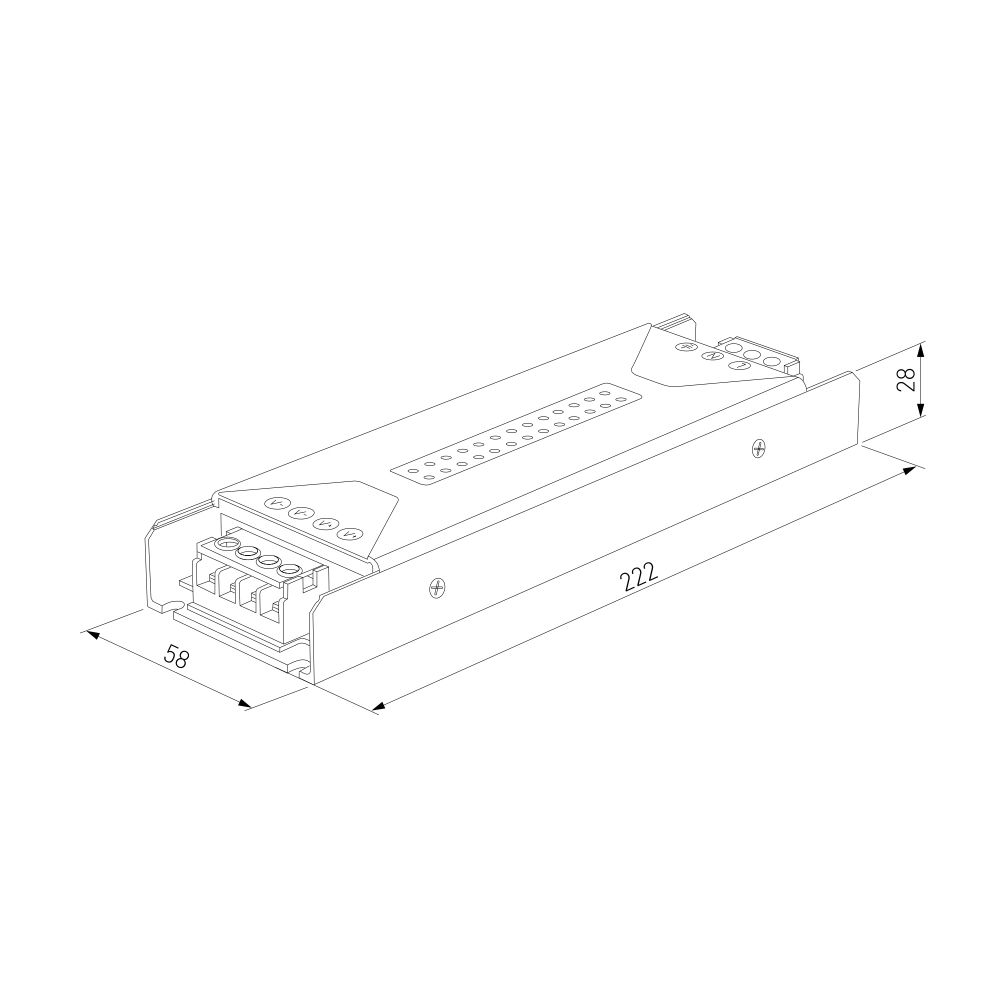 Блок питания 400W 24V IP20 95065/00