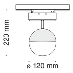 Трековый светильник Technical TR017-2-10W3K-B