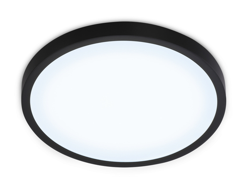 Купить FZ1953 BK черный IP54 20W 5000K D270*15 (Без ПДУ)