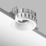G214606WMOD Светильник DOMINO ROUND под LED модуль/лампу МR16 БЕЛЫЙ (214610+214606+214006)