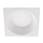 012926 Рамка (светильник) PVC д/LED-модулей 941хх и LED-ламп D50мм PIANO QUAD БЕЛЫЙ IP65