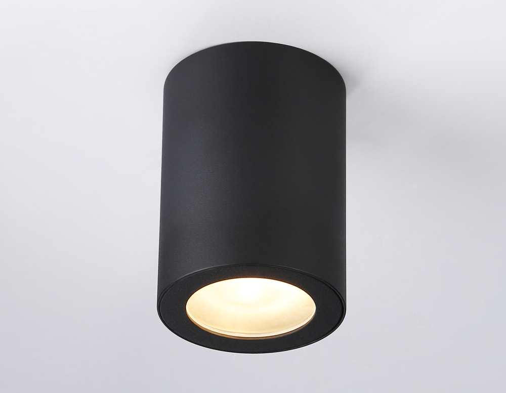 TN22799 BK черный IP44 GU10 max 12W D65*90