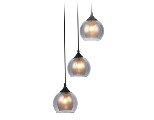 Купить TR3541/3 BK/SM/FR черный/дымчатый/белый матовый E27/3 max 40W D280*800