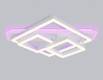 FA8531 WH белый 132W 3000K-6400K+RGB 630*570*160 (ПДУ РАДИО 2.4G)