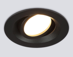 TN102742 BK черный IP20 GU5.3 D95*25