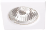 Точечный встраиваемый светильник Arte Lamp QUADRATISCH A2210PL-3WH