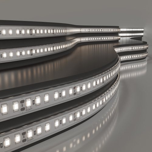 Купить Лента светодиодная для бани/сауны 120Led 8W IP68 4000K дневной белый, 5м 2835 24V 120Led 8W IP68