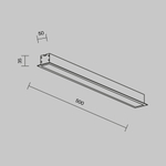 Линейный светильник Technical LL313001
