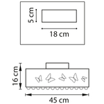 701021 Люстра FARAONE 24W LED 1839LM БРОНЗА 3000K