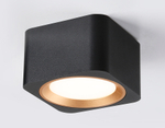 TN70832 BK/GD черный/золото GX53 max 12W 96*96*60