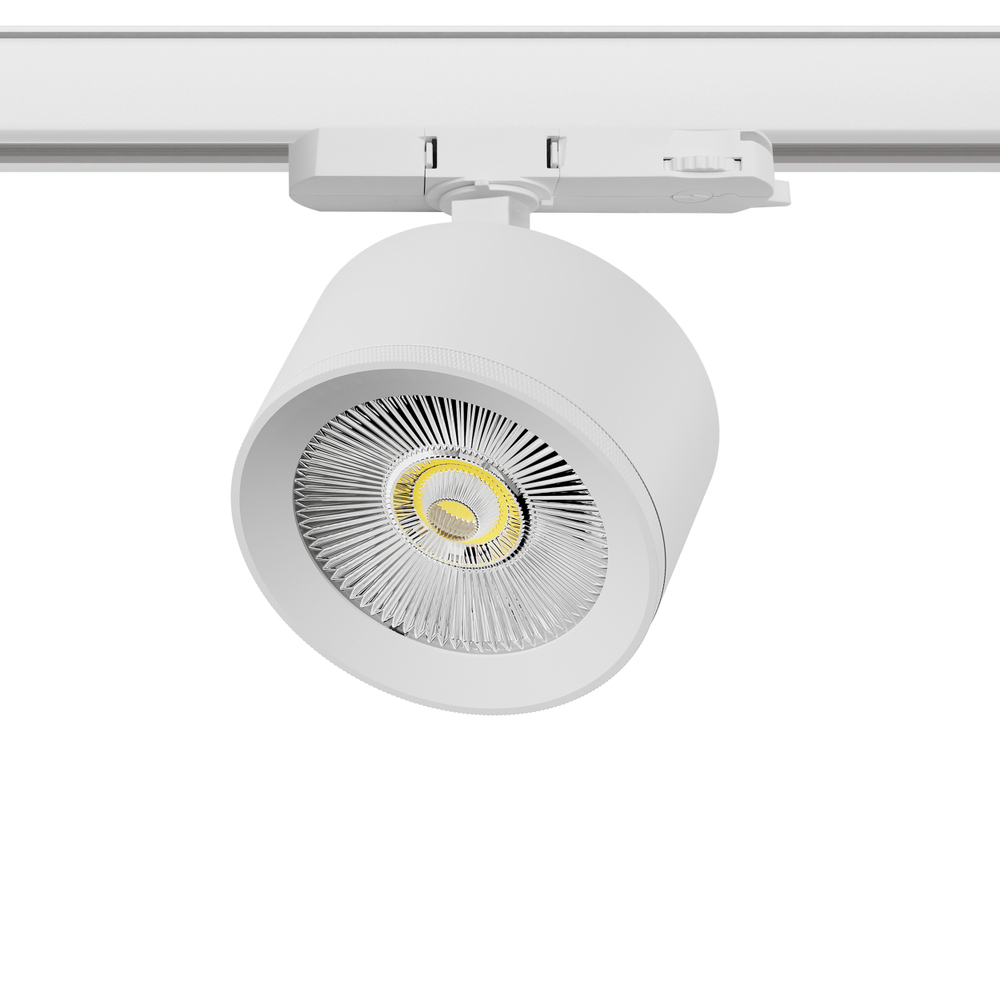 A5536QT Светильник ALTA PRO для трековой системы Quattro LED 15W 1700LM 36G БЕЛЫЙ 3000K с адаптером (215536 + 594036)