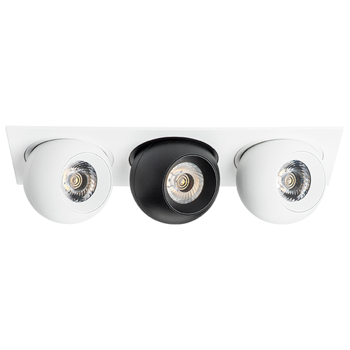 Купить i536627262 Светильник INTERO LED 9W*3 850LM*3 24G БЕЛЫЙ/ЧЕРНЫЙ 3000K (217536+217062+217072+217062)