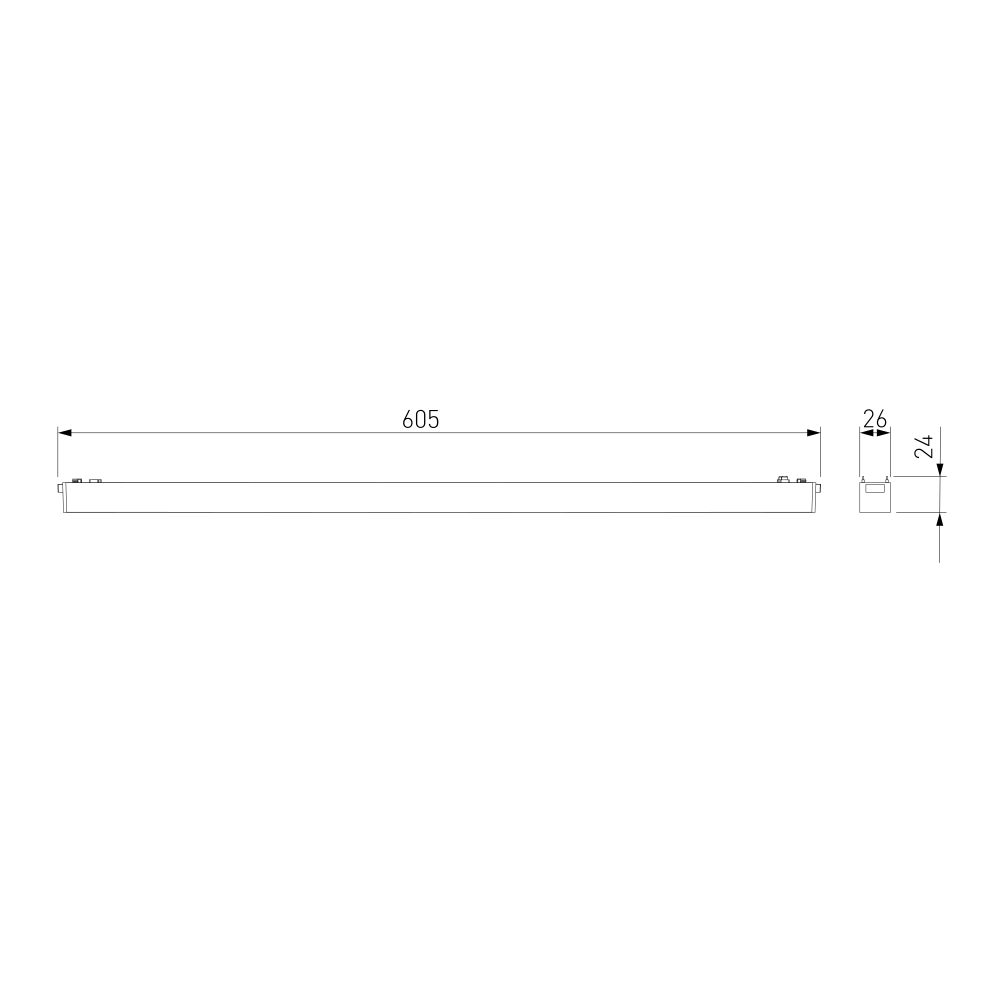 Трековый светильник 20W 4000K Vision Flat Magnetic 85089/01