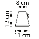 745950 Настольная лампа ALFA LED 5W 420LM БЕЛЫЙ 3000K/RGB DIM