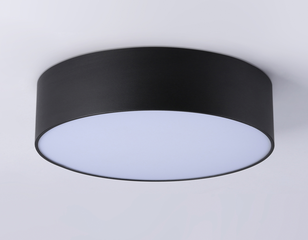 FV5517 BK черный LED 18W 3000K D160*58 (Без ПДУ)
