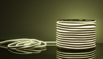 Светодиодный гибкий неон 220 В 9,6 Вт/м 120 Led/м 2835 IP67, односторонний холодный белый 6500К, 50 м Гибкий неон 220V 9,6W 120Led 2835 IP67 односторонний холодный белый, 50 м