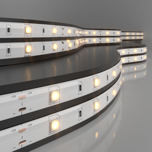 Купить Светодиодная лента 12 В 7,2 Вт/м 30 Led/м 5050 IP65, теплый белый 3300К, 5 м Лента светодиодная 12V 7,2W 30Led 5050 IP65 теплый белый, 5м
