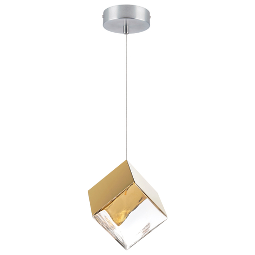 Купить 805502 Люстра QUBICA 2W(led) G4 12V ЗОЛОТО/ПРОЗРАЧНЫЙ