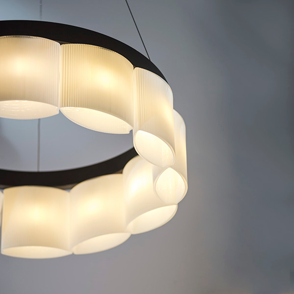 812126 Люстра NIBBLER 12х6W(Led) G9 ЧЕРНЫЙ/БЕЛЫЙ