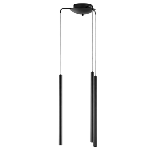 Купить L3T747247 Люстра TUBO LED 15W 960LM 25G ЧЕРНЫЙ 4000K (574717+747247 (3шт)