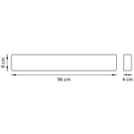 810636 Бра FIUME LED 30W 2850LM БЕЛЫЙ МАТОВЫЙ 4000K