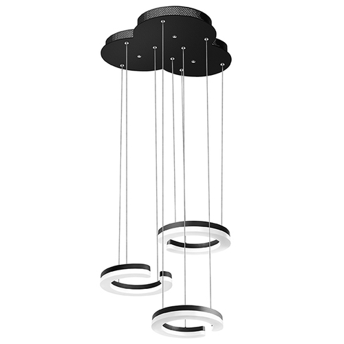 Купить 763337 Подвес UNITARIO 34.5W LED 3795LM ЧЕРНЫЙ МАТОВЫЙ 3000K