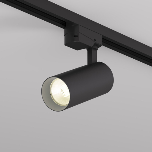 Купить DK6451-BK Трековый светильник SOLID KOPER, 135мм, d60, 220V, LED 3000K, 15W, IP20, черный, алюминий
